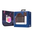 Mikado MD-16BT Favorite Beyaz TF Kart Destekli Bluetooth Wireless Karaoke Mikrofonlu 1200mAh Speaker_1)
