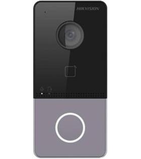 Hikvision DS-KV6113-WPE1 Dış Ünite Villa Tipi Dokunmatik Tekli IP İnterkom Zil Paneli
