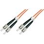 Beek ST-ST Fiber Optik Patch Kablo, Multimode OM 2 50-125 Duplex, 3.0mm, LSZH, 1 metre