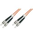 Beek ST-ST Fiber Optik Patch Kablo, Multimode OM 2 50-125 Duplex, 3.0mm, LSZH, 2 metre