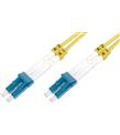 Beek LC-LC Fiber Optik Patch Kablo, 9-125 µ, Singlemode, 3.0mm, Duplex, OS2, LSZH, 10 metre