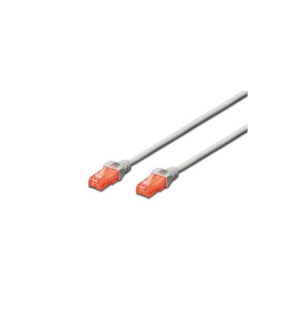 Digitus U-UTP CAT6 20 metre AWG 26-7 Cu LSZH Gri Renk Patch Kablo