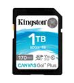 Kingston SDG3-1TB 1TB SDXC Canvas Go Plus 170R C10 UHS-I U3 V30 Hafıza Kartı
