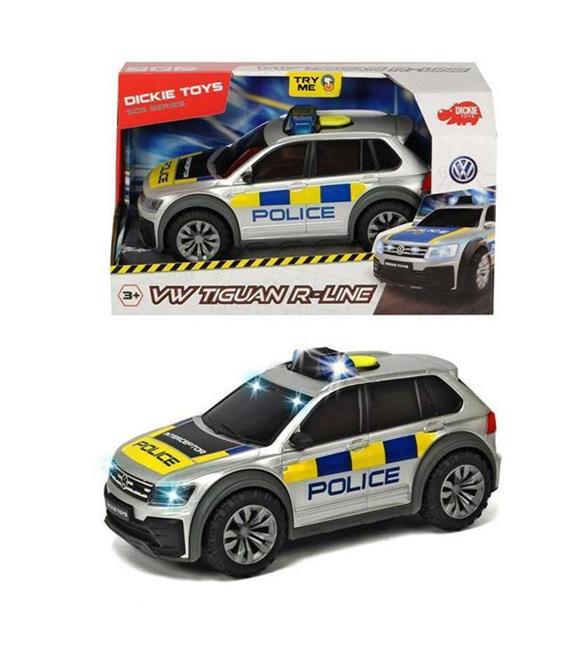 Simba Dickie Vw Tiguan R-Line 25 Cm 1:18 203714013038 Işıklı ve Sesli VW Tiguan R-Line Polis Araba)