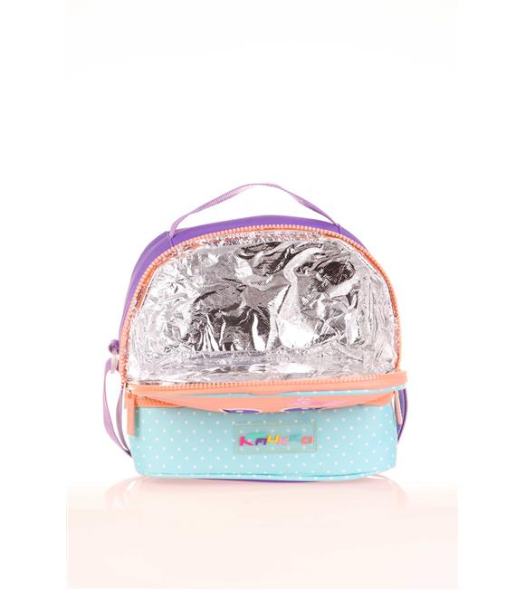 Kaukko Kıds Beslenme Çantası (cute Face Cat) L7142