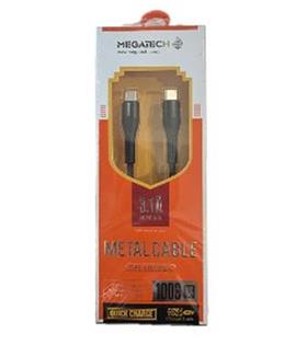 Megatech MT-DT-T 1mt Usb Type-C to Type-C Şarj ve Data Kablosu