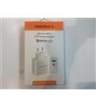 Megatech 25W2 Usb-A To Usb-C 3.0A 25W Ev Şarj Kafa Hızlı Şarj Akım Koruma