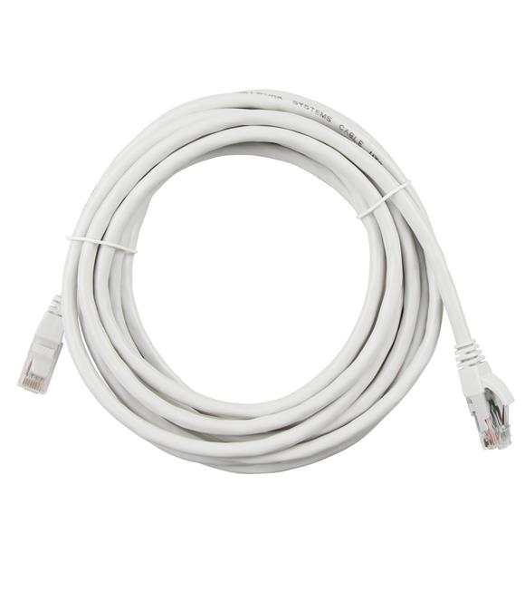 Vcom NP611B-2.0 Cat6 2.0MT Gri Utp Patch Kablo