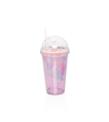 Vagonlife VGN042 450ml Pipetli Plastik Bardak Deniz kızı_1)