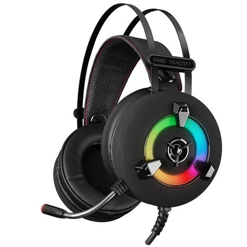 Rampage Miracle-X2 PLUS Siyah RGB Led 7.1 Surround Sound System Gaming Mikrofonlu Oyuncu Kulaklığı Yaza Özel