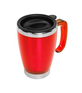 S-link SL-TM1981 Kırmızı 415ML Iç 304 Dış 201 Paslanmaz Çelik Kupa