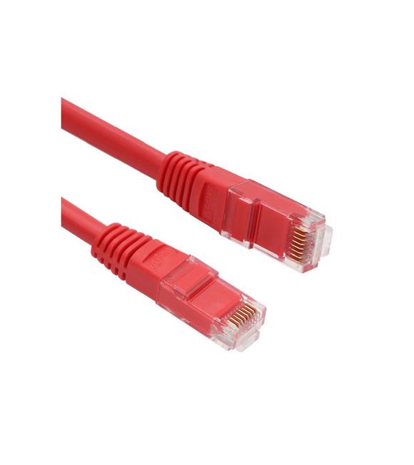 Vcom NP611B-R-1.0 Cat6 1.0MT Kırmızı Utp Patch Kablo