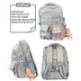 Color Bags 7 Bölmeli Sırt Destekli Su Geçirmez Aksesuarlı Okul Çantası B34 Asorti