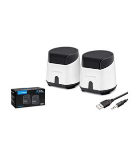 Hadron HD6024W Speaker Pc Beyaz 8.5-9-9 cm