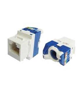 Teldata  TLD-UTP180 CAT6 180° UTP Keystone Jack 10 lu Paket Legrand Type
