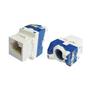 Teldata  TLD-UTP180 CAT6 180° UTP Keystone Jack 10 lu Paket Legrand Type