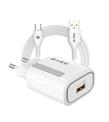 S-link SL-EC40T Type-C Kablolu 5V 2400MA Beyaz Ev Şarj Adaptörü