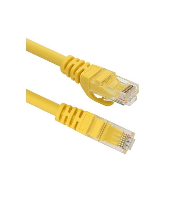 Vcom NP611B-Y-15.0 Cat6 15.0MT Sarı Utp Patch Kablo