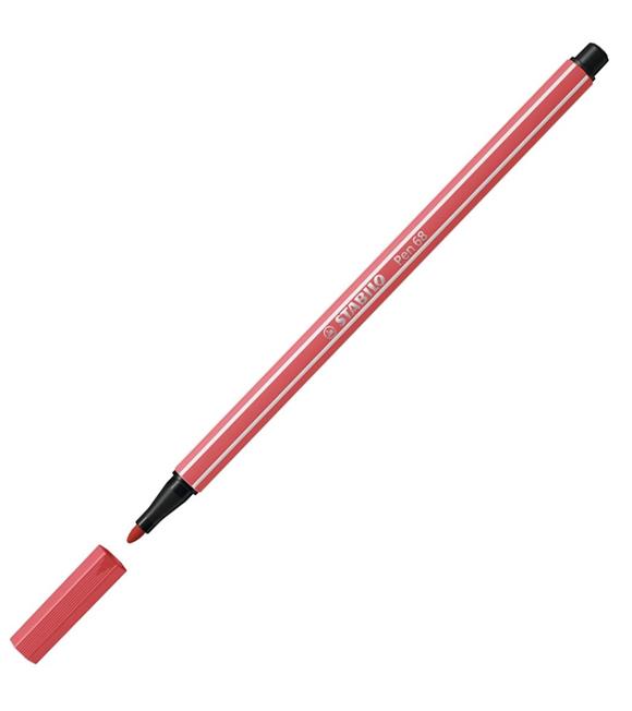 Stabilo Keçe Uçlu Boya Kalemi 1 MM Pas Kırmızısı 68/47