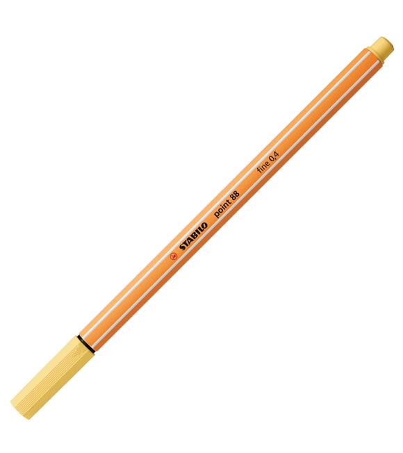 Stabilo Keçe Uçlu İnce Kalem 88 Point 0.4 MM Sarı 88/23