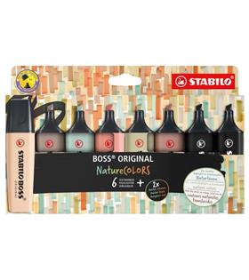 Stabilo Fosforlu Kalem Boss Naturecolors 8 Lİ Wallet 70/8-2-1