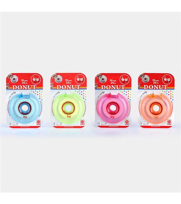 Vege Görünmez Bant Kesicili Soft Donut Blisterli 19x25