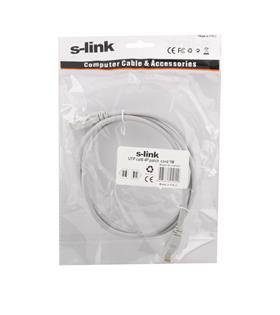 S-link sl-cat601 Cat6 1mt Gri Utp Patch Kablo