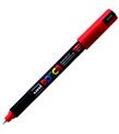 Uni-Ball Markör Posca 0.7 MM Su Bazlı Poster Kırmızı N PC-1MR