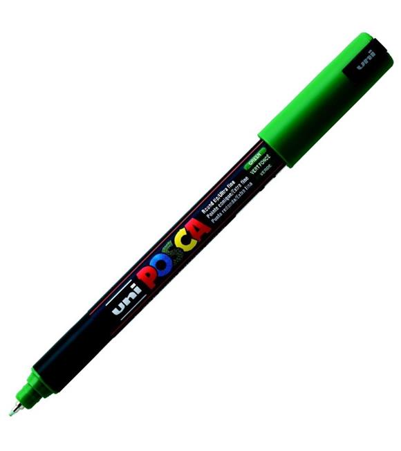 Uni-Ball Markör Posca 0.7 MM Su Bazlı Poster Yeşil N PC-1MR