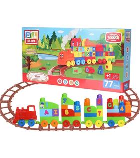Asya Oyuncak Playblox Tren Seti 77 Parça 2397