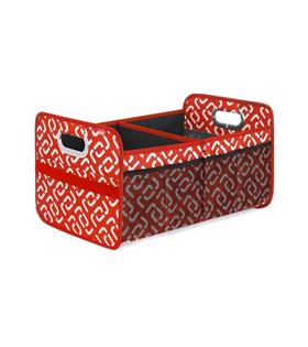 MACK MCC-5001B Kırmızı Easygo Bagaj Organizer+Soğutucu Çanta Desenli