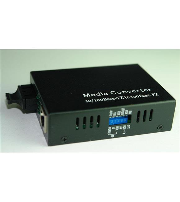 Beek BN-FS-SC-SM 10-100BaseTX-100FX Media-Rate Converter  SM,SC, 20 Kilometre
