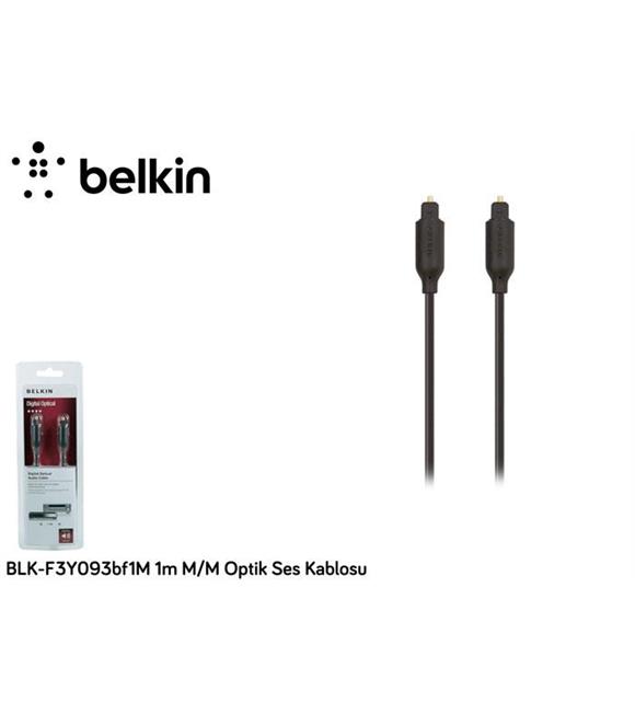 Belkin BLK-F3Y093bf1M 1.8m Mini Optik Çevirici + Optik Ses Kablosu