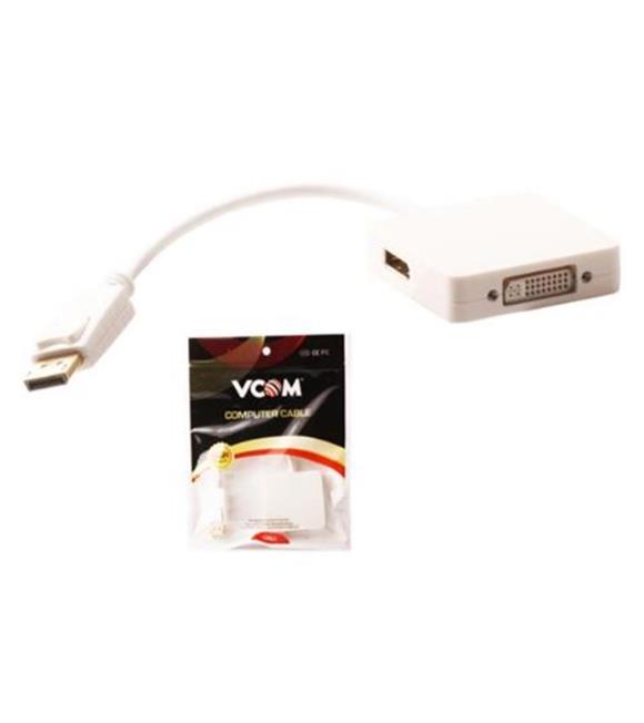 Vcom CG604 Display Erkek To Hdmı + Display + Dvı 24+5