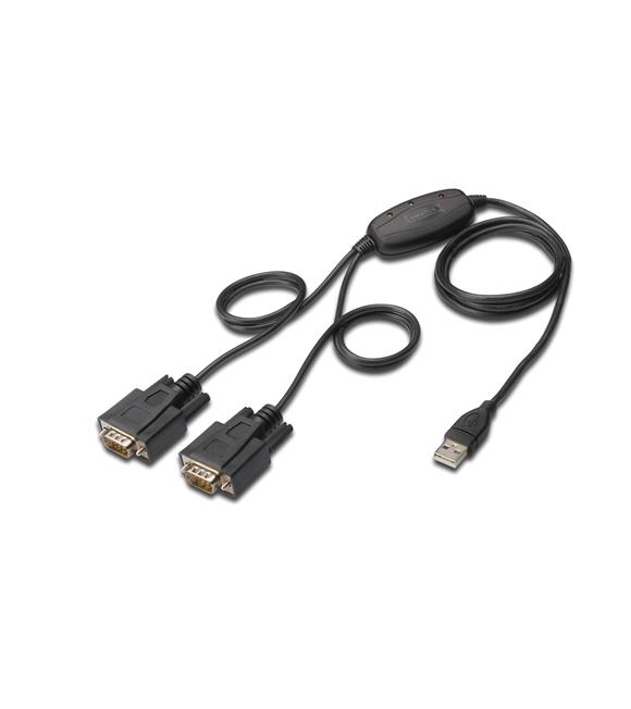 Digitus DA-70158  USB 2.0 - 2 x RS232 (Seri) 1,5 M