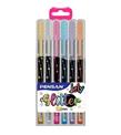 Pensan Jel Kalem Jely 1.0 MM Glıtter Simli Krş 6 Lı 2800