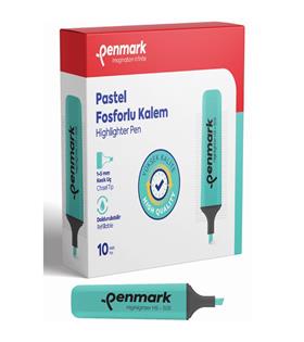 Penmark Fosforlu Kalem Pastel Mint Yeşili HS-505 12