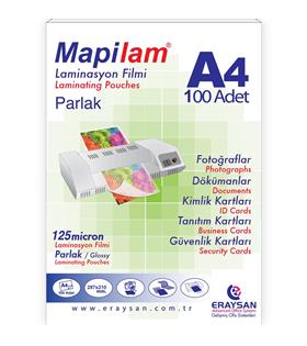 Mapi Laminasyon Filmi Sıcak Parlak A4 125 MIC 102 12 04 Laminasyon Filmleri