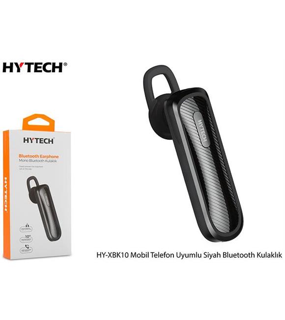 Hytech HY-XBK10 Mobil Telefon Uyumlu Siyah Bluetooh kulaklık