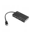 Dark Connect Master U31X4, USB3.1 Type-C to 4 Port Type-A HUB