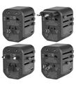 S-link SL-WL20PD 2-USB 2.4A + PD 20W Yedek Akım Sigortalı 100-240V Universal Çevirici Priz Adaptör
