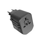 S-link SL-WL20PD 2-USB 2.4A + PD 20W Yedek Akım Sigortalı 100-240V Universal Çevirici Priz Adaptör_1