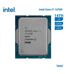 Intel Core i7 14700 TRAY 2.1GHz 20 Çekirdek 33MB Akıllı Önbellek Soket 1700 Kutusuz İşlemci