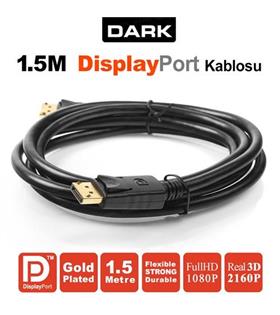 Dark DK-CB-DPL150 Display Erkek To Display Erkek 1,5MT