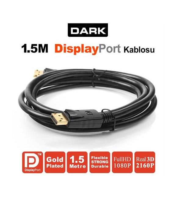 Dark DK-CB-DPL150 Display Erkek To Display Erkek 1,5MT