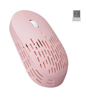 Altec Lansing ALBM7422 Pembe 2.4GHz Şarj Edilebilir Tek Renkli 1600DPI Optik Kablosuz Mouse