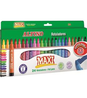 Alpino Keçeli Boya Kalemi Maxi 24 LÜ AR000007
