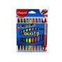 Maped Keçeli Boya Kalemi Peps Duo Tip 10 Renk 849010