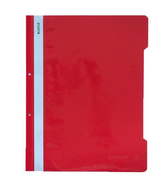 Leitz Telli Dosya Plastik Kırmızı L-4189