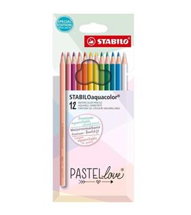 Stabilo Aquacolor Pastellove 12 Li 1612/7